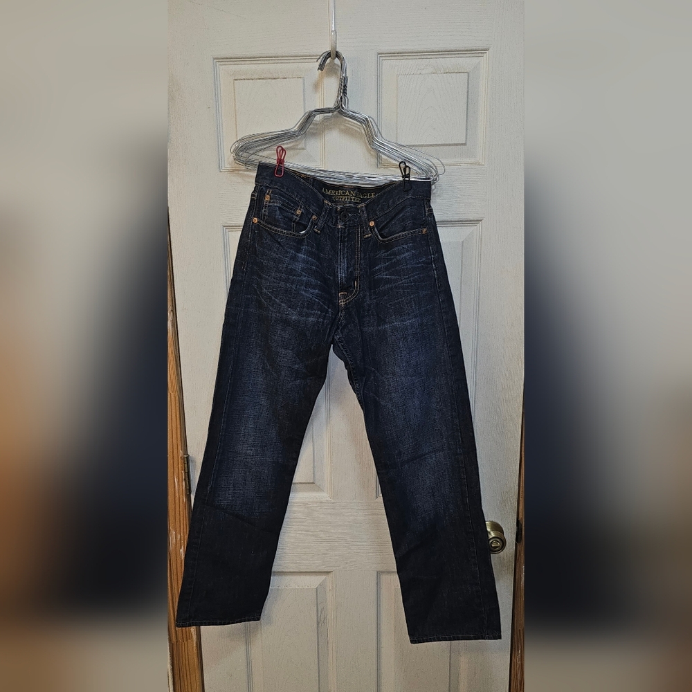 American Eagle Outfitters Blue Jeans Relaxed Straight